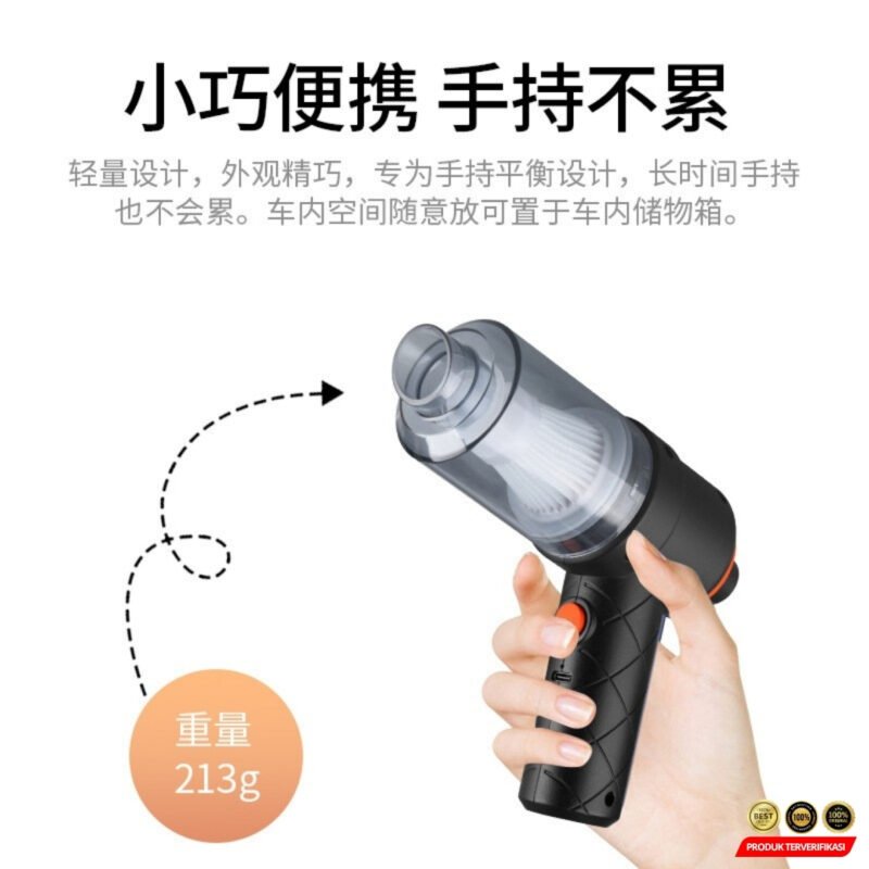Vacum Cleaner Portable Mini 2In1 - [MRH2] - Image 4