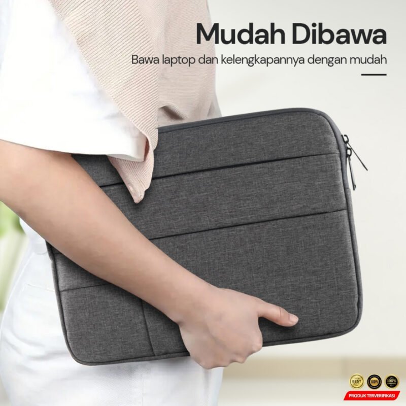Canvas Sleeve Case Notebook Laptop 13.3 Inch - Image 4