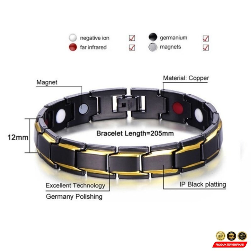 Gelang Terapi Kesehatan Magnetik - Image 2