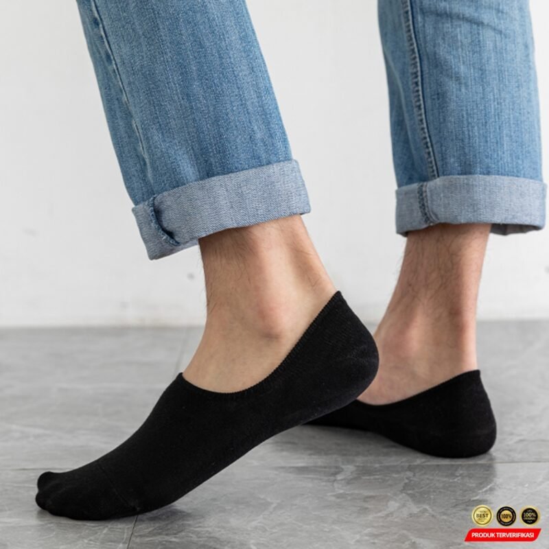 BAMBOO Kaos Kaki Invisible Bawah Mata Kaki Wanita 34-38 6 Pasang [MRH2] - Image 3
