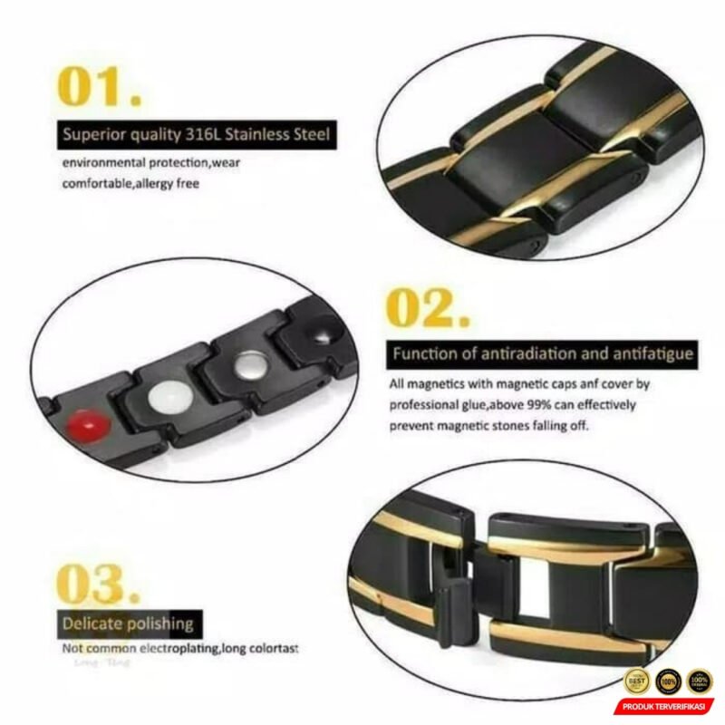 Gelang Terapi Kesehatan Magnetik - Image 4
