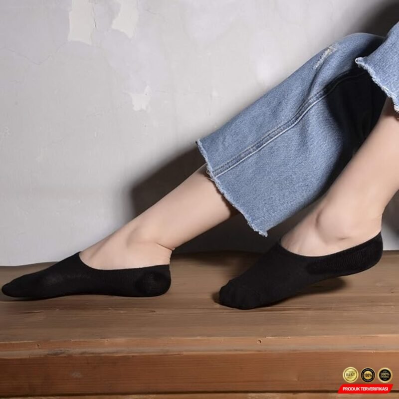 BAMBOO Kaos Kaki Invisible Bawah Mata Kaki Wanita 34-38 6 Pasang [MRH2] - Image 5