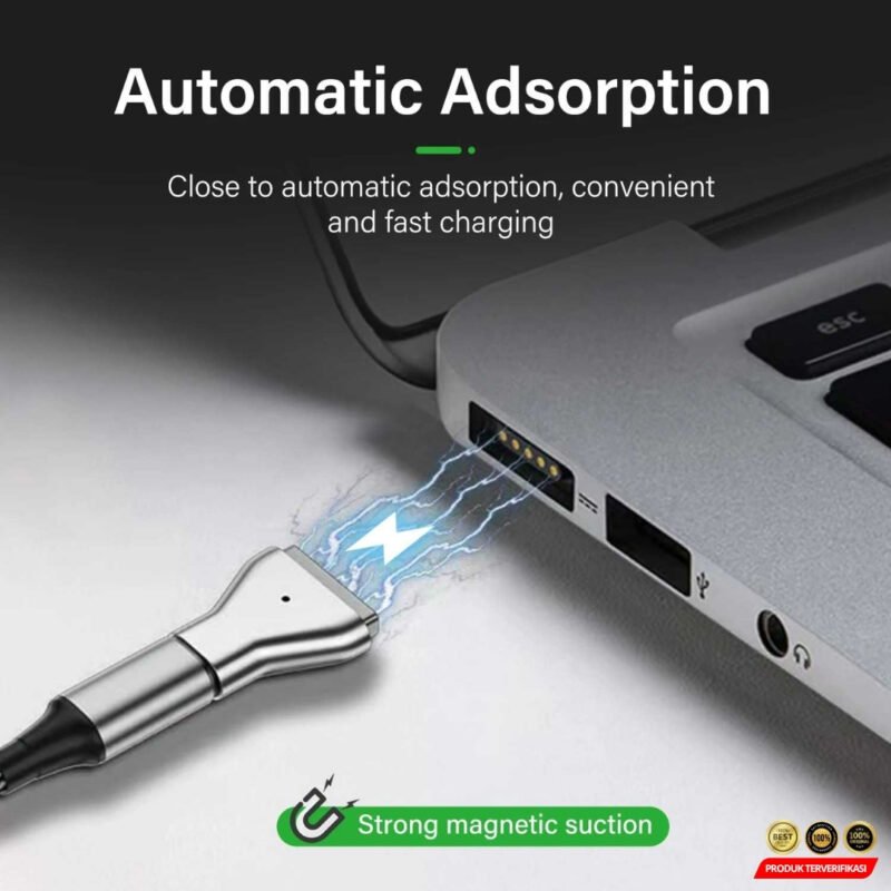 BARU TOPDRA Adapter Type C to MagSafe 2 PD Fast Charging MacBook 5A 100W - [MRH2] - Image 3