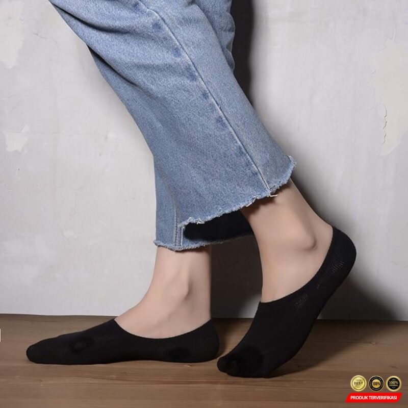 BAMBOO Kaos Kaki Invisible Bawah Mata Kaki Wanita 34-38 6 Pasang [MRH2] - Image 7