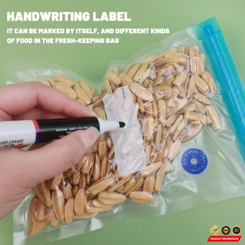 DMJ Kantong Plastik Vacuum Makanan Ziplock Reusable BPA Free 10 PCS [MRH2] - Image 5