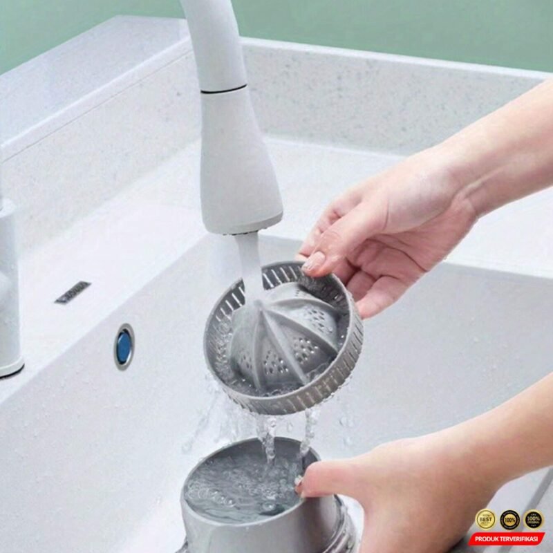 Migecon Alat Peras Jeruk Elektrik Orange Juicer Portable 400ml 45W - Ivory White [MRH2] - Image 7