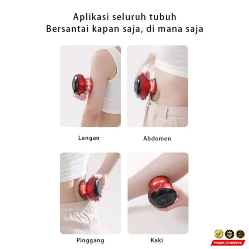 New Bekam Cupping Pemijat Bekam Vakum Terapi Magnet - Image 6