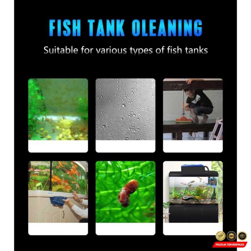 AQUAWING Sikat Kaca Magnetic Floating Brush Aquarium - [MRH2] - Image 7