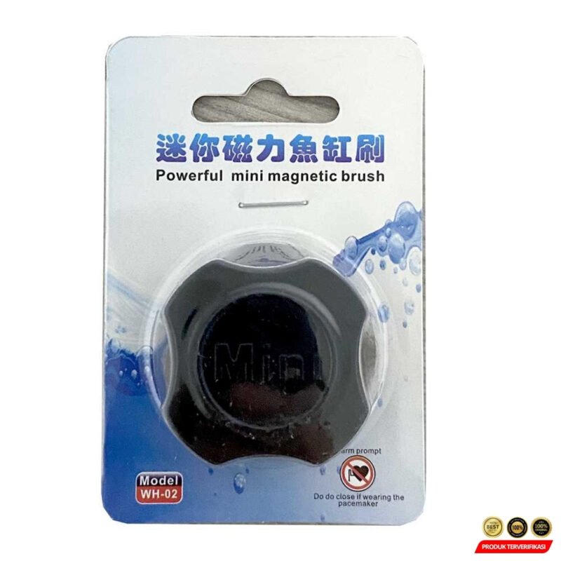 AQUAWING Sikat Kaca Magnetic Floating Brush Aquarium - [MRH2] - Image 2