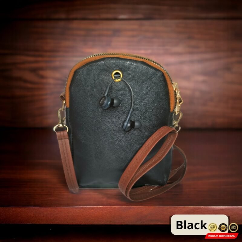 TAS SELEMPANG HANDPHONE WANITA, LOTTUS SLING BAG - [MRH2] - Image 4