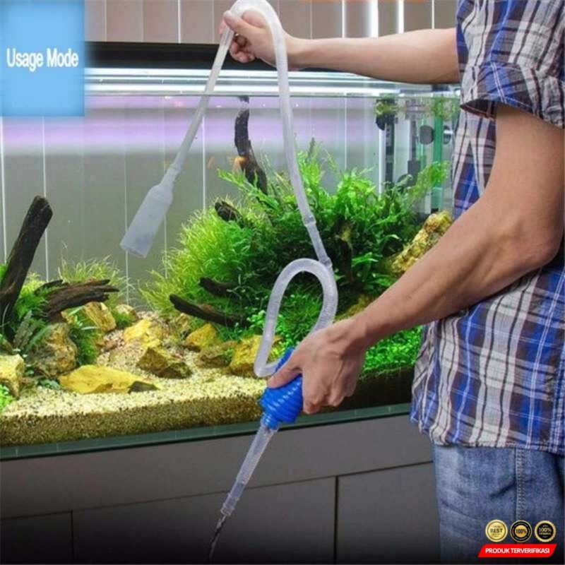 Siphon Pompa Aquarium Water Charge Pump 1.7M - [MRH2] - Image 9