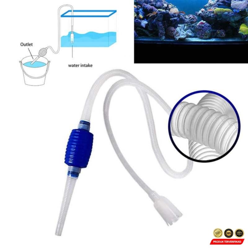 Siphon Pompa Aquarium Water Charge Pump 1.7M - [MRH2] - Image 6