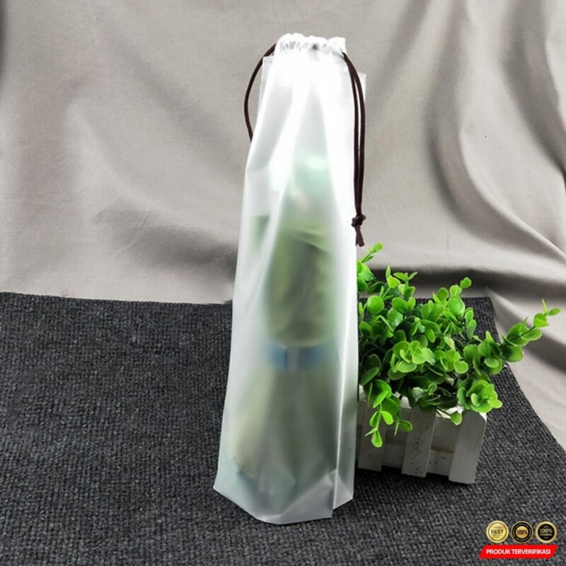 Starriest Tas Payung Drawstring Matte Translucent Storage Bag - [MRH2] - Image 5
