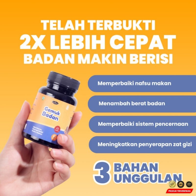 Kapsul Penggemuk Penambah Berat Badan Nafsu Makan Dewasa Permanen - [MRH2] - Image 5