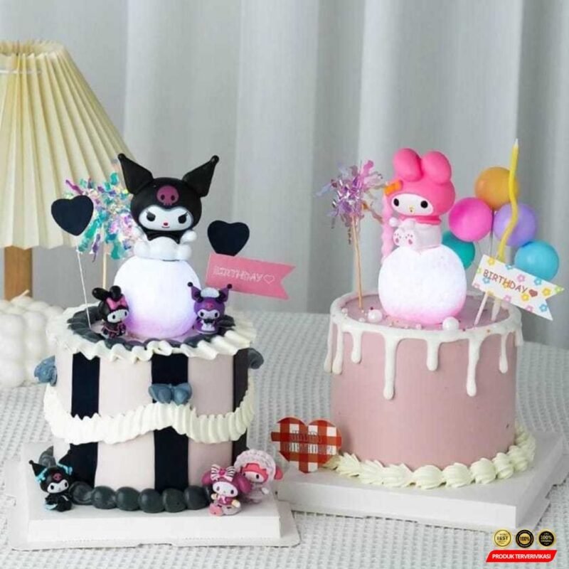 Lampu Tidur Anime Lampu LED Kamar Tidur Dekorasi Lampu Kamar Tidur Mainan Anak Lampu Cake - Gambar 6