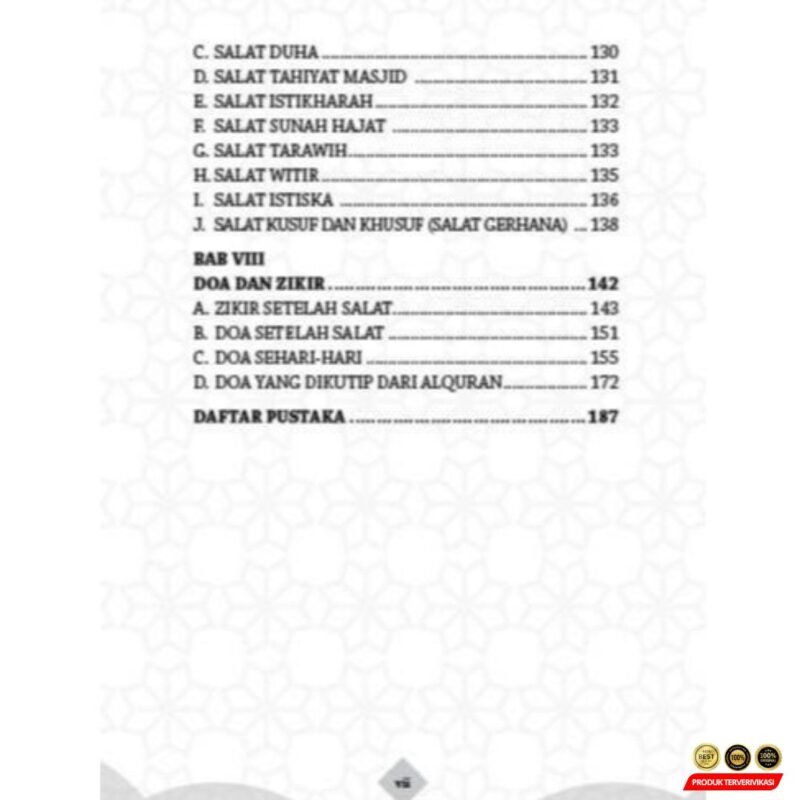 Buku Tuntunan Lengkap beli 1 dapat 4 ( zikir + buku do'a + tasbih) [2 Pcs] - [MRH1] - Image 5