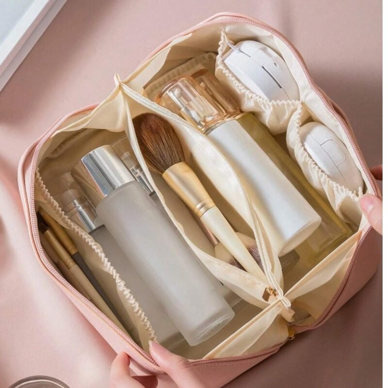 Dihope Tas Make Up Besar 6 Slot Portable Organizer Make Up Pouch - [MRH2] - Image 5
