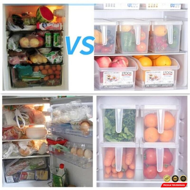 Strongwell Kotak Kontainer Makanan Kulkas Kitchen Storage Food Box [MRH2] - Image 7