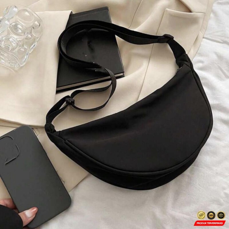 Tas Selempang Crossbody Sling Bag Dumpling Adjustable Strap - Image 7