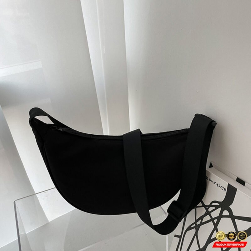 Tas Selempang Crossbody Sling Bag Dumpling Adjustable Strap - Image 5