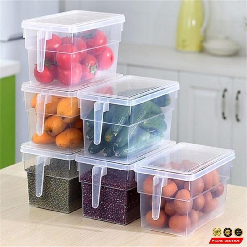 Strongwell Kotak Kontainer Makanan Kulkas Kitchen Storage Food Box [MRH2] - Image 8