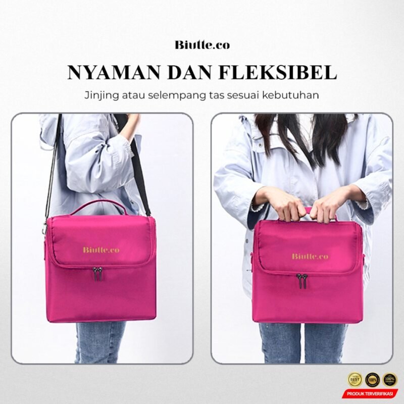 Tas Organizer Make Up Rak Perhiasan Wanita - Image 6