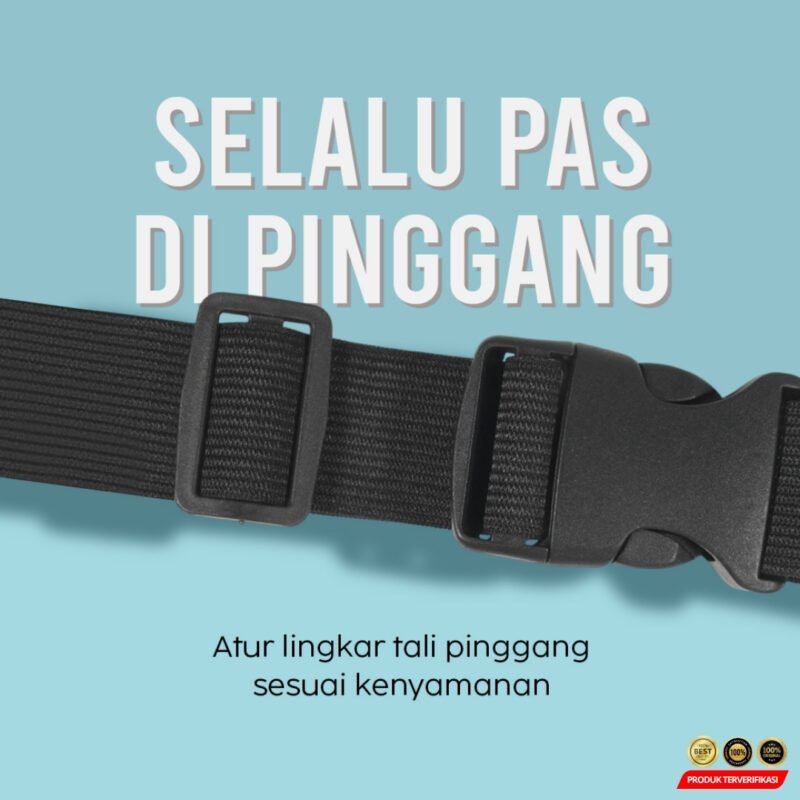 Tas Pinggang Olahraga Lari Elastis Running Waist Bag - Image 5