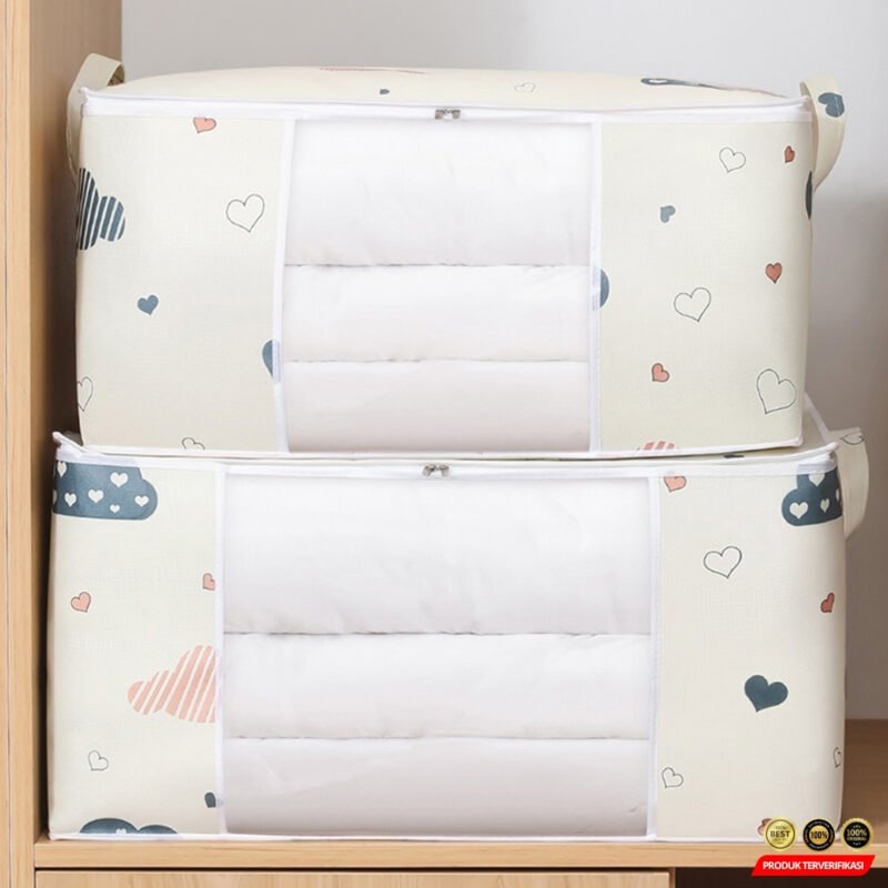 ASFULL Tas Penyimpanan Multifungsi Baju, Selimut Duffel Bag Oxford - [MRH2] - Image 3