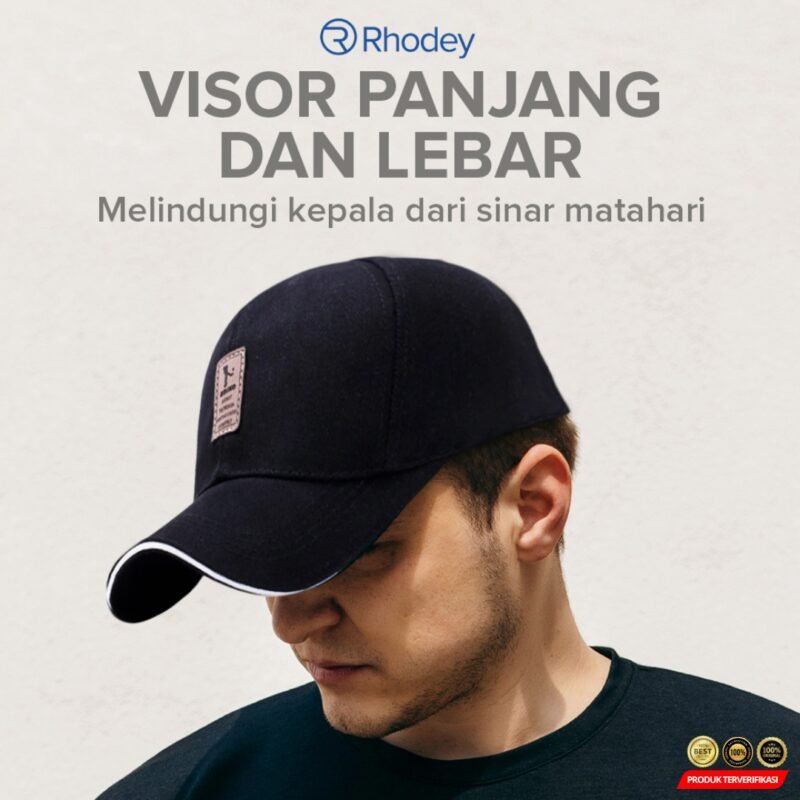 Rhodey EDIKO Topi Baseball Cap Polos Logo Ediko Golf [MRH2] - Image 5