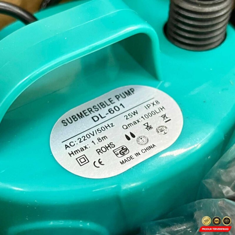 DONG HONG Pompa Air Aquarium Mini Submersible Pump EU Plug 220V - [MRH2] - Image 6