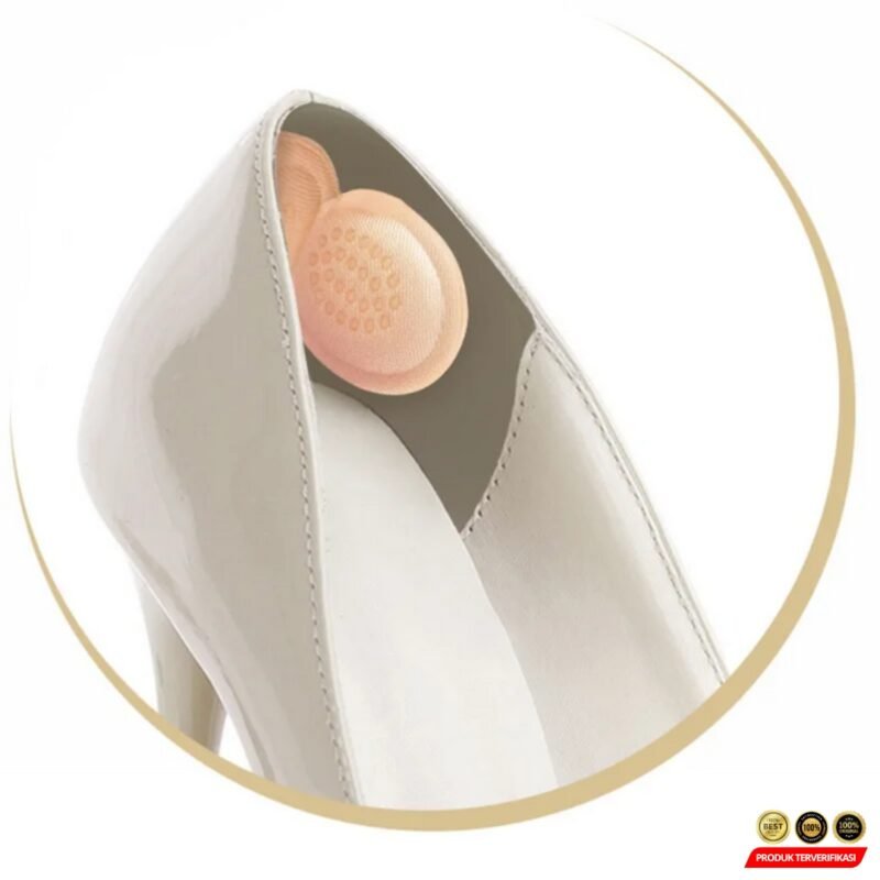Bantalan Pelindung Tumit Insole Shoes Heel Pads Surround Protection 6mm - Gambar 8