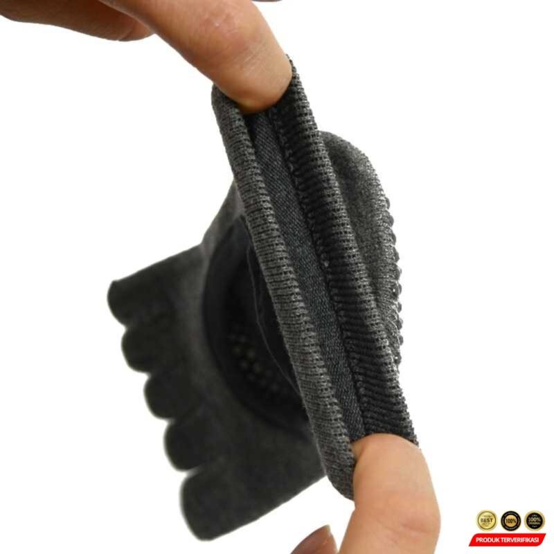 Hengju Kaos Kaki Ankle Olahraga Yoga Pilates Anti Slip Wanita [MRH2] - Image 3