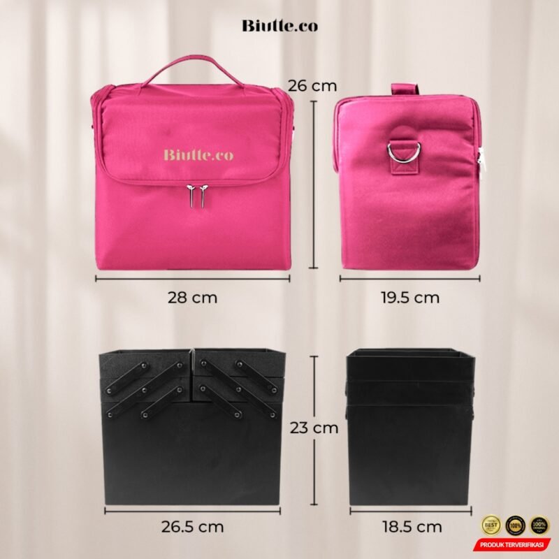 Tas Organizer Make Up Rak Perhiasan Wanita - Image 8