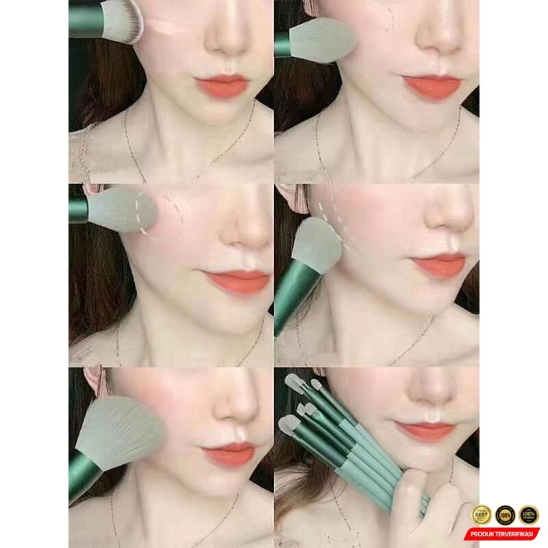 Nancy Kuas Make Up Brush Set 13 PCS - Image 8