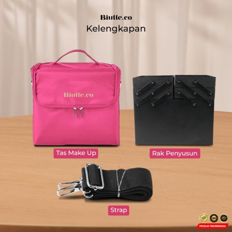 Tas Organizer Make Up Rak Perhiasan Wanita - Image 9