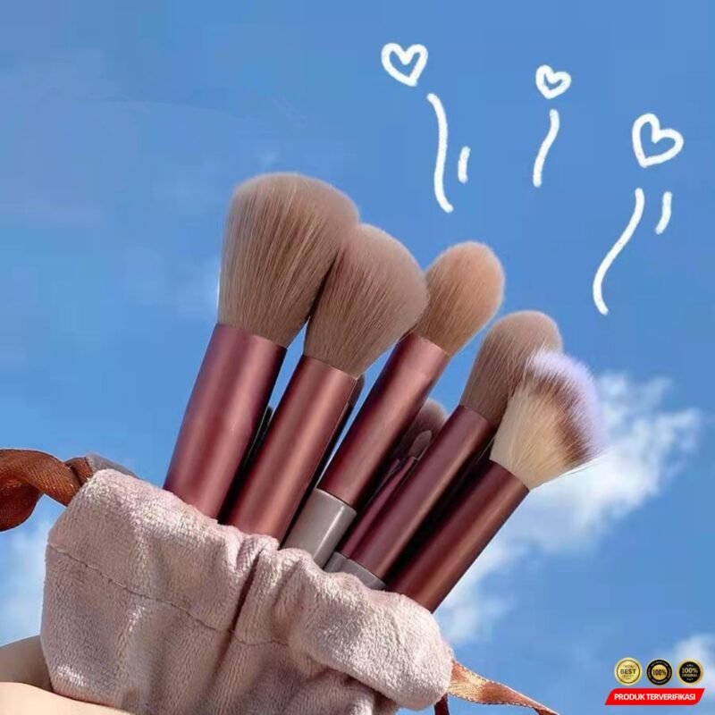 Nancy Kuas Make Up Brush Set 13 PCS - Image 9