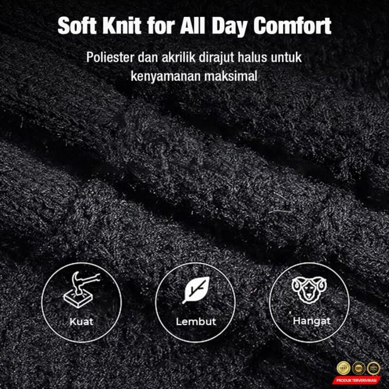 Topi Kupluk Rajut