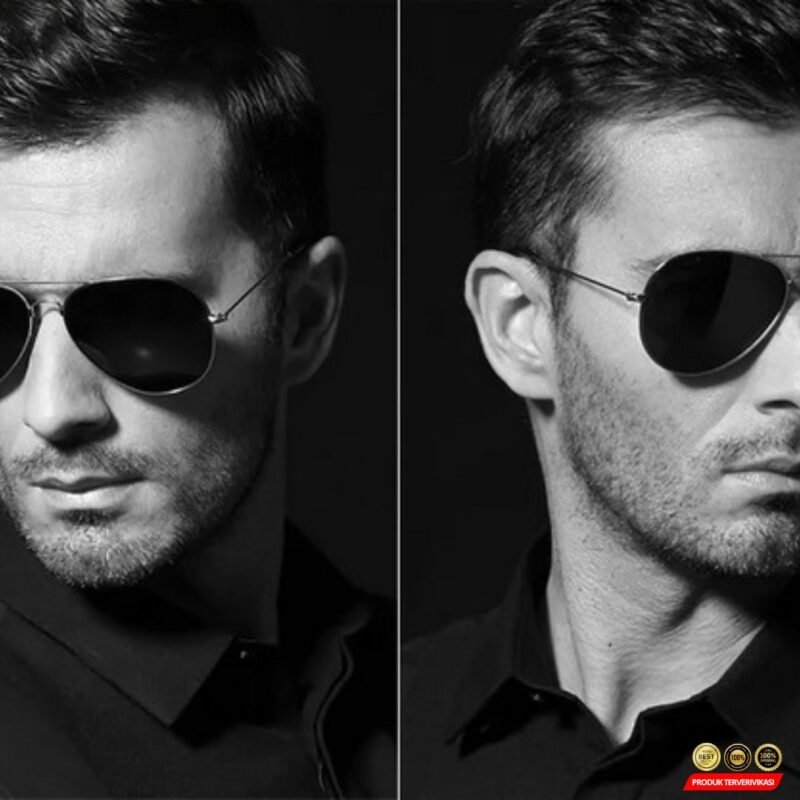 Pro Acme Kacamata Pilot Aviator Style Glasses - [MRH1] - Image 6