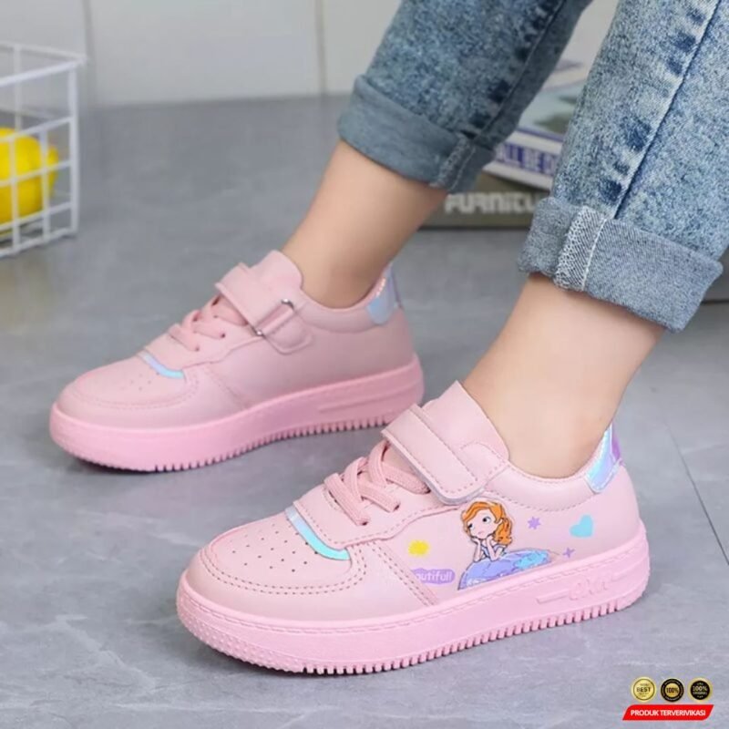 Sepatu Sneakers Anak Perempuan SEPATU ANAK ELSA - [MRH1] - Image 5