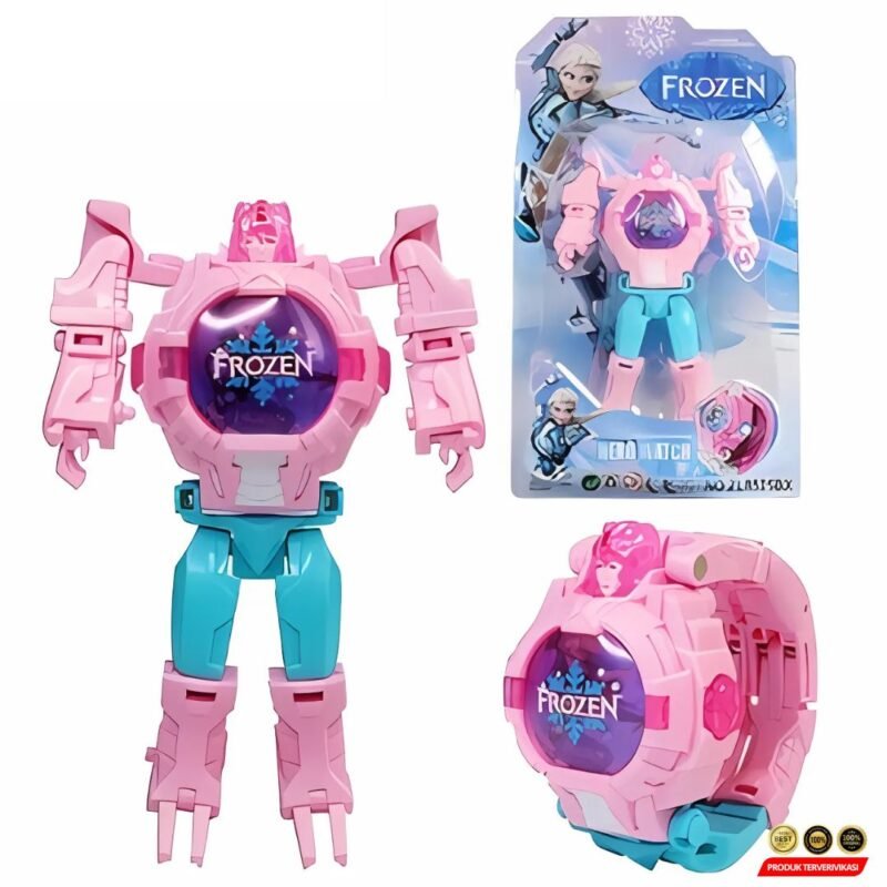 Jam Tangan Digital Robot Karakter Super Hero Anak Best Seller (Lampu) - Image 3