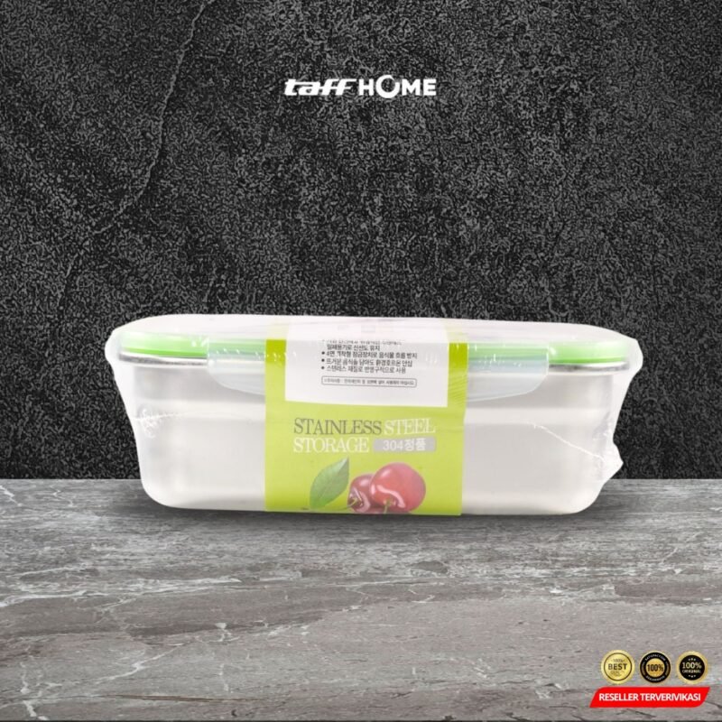Kotak Makan Anti Tumpah Lunch Box Stainless Steel 304 350ml - Image 11