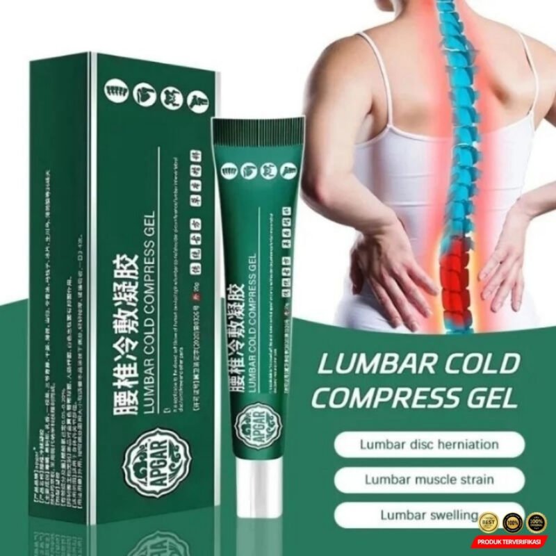 Pereda Nyeri Lumbar Cold Compress Gel Spine Cooling Obat Syaraf Kejepit Obat Sakit Pinggang - Image 2
