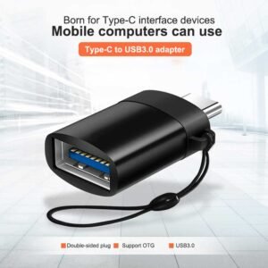 Adapter USB 3.0 Female to USB Type C 5GB/s Speed