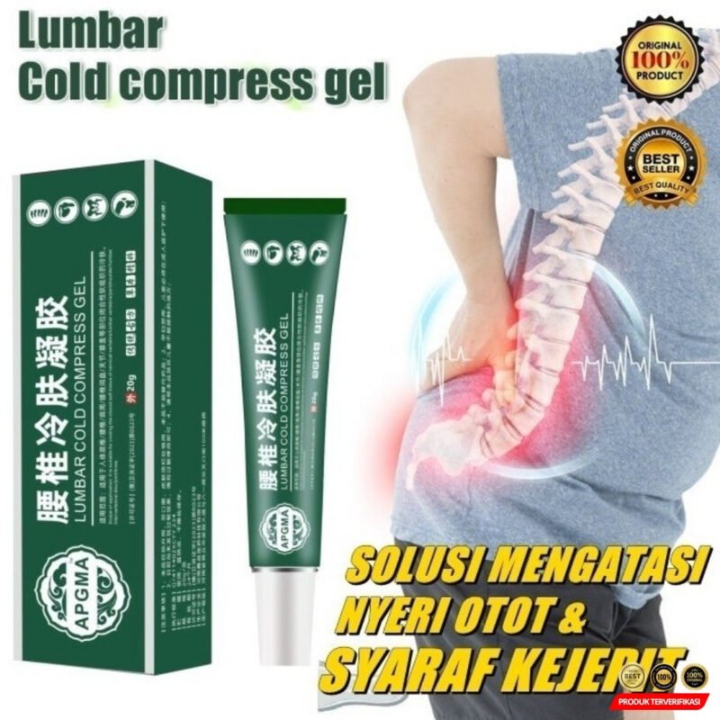 Pereda Nyeri Lumbar Cold Compress Gel Spine Cooling Obat Syaraf Kejepit Obat Sakit Pinggang - Image 6