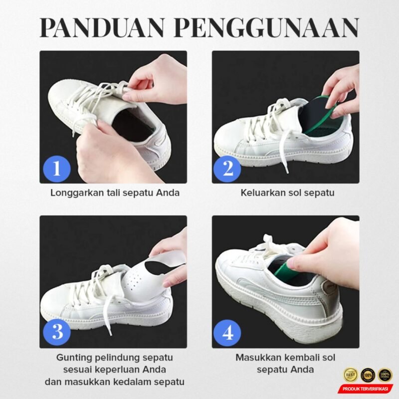 YuanXiang Protector Kepala Sepatu Anti Crease Wrinkle Shoe Support S [MRH2] - Image 7