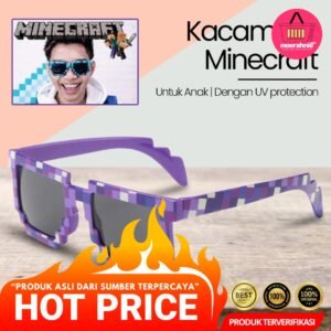 Kacamata Model Pixel Minecraft