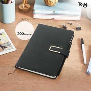 Toddi Buku Jurnal Hardcover 68GSM 200 Halaman Grid