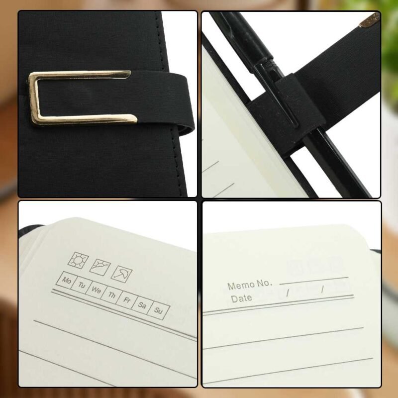Toddi Buku Jurnal Hardcover 68GSM 200 Halaman Grid - Gambar 4