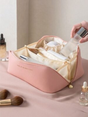 Dihope Tas Make Up Besar 6 Slot Portable Organizer Make Up Pouch