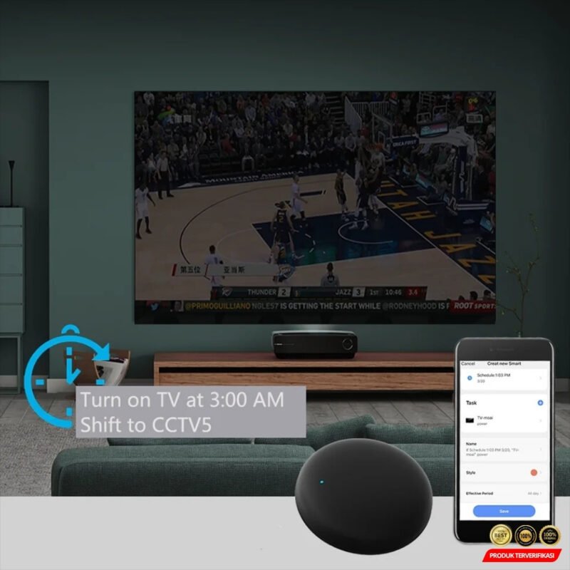 Smart Universal IR Remote Control WiFi TV AC Mijia App - Image 6